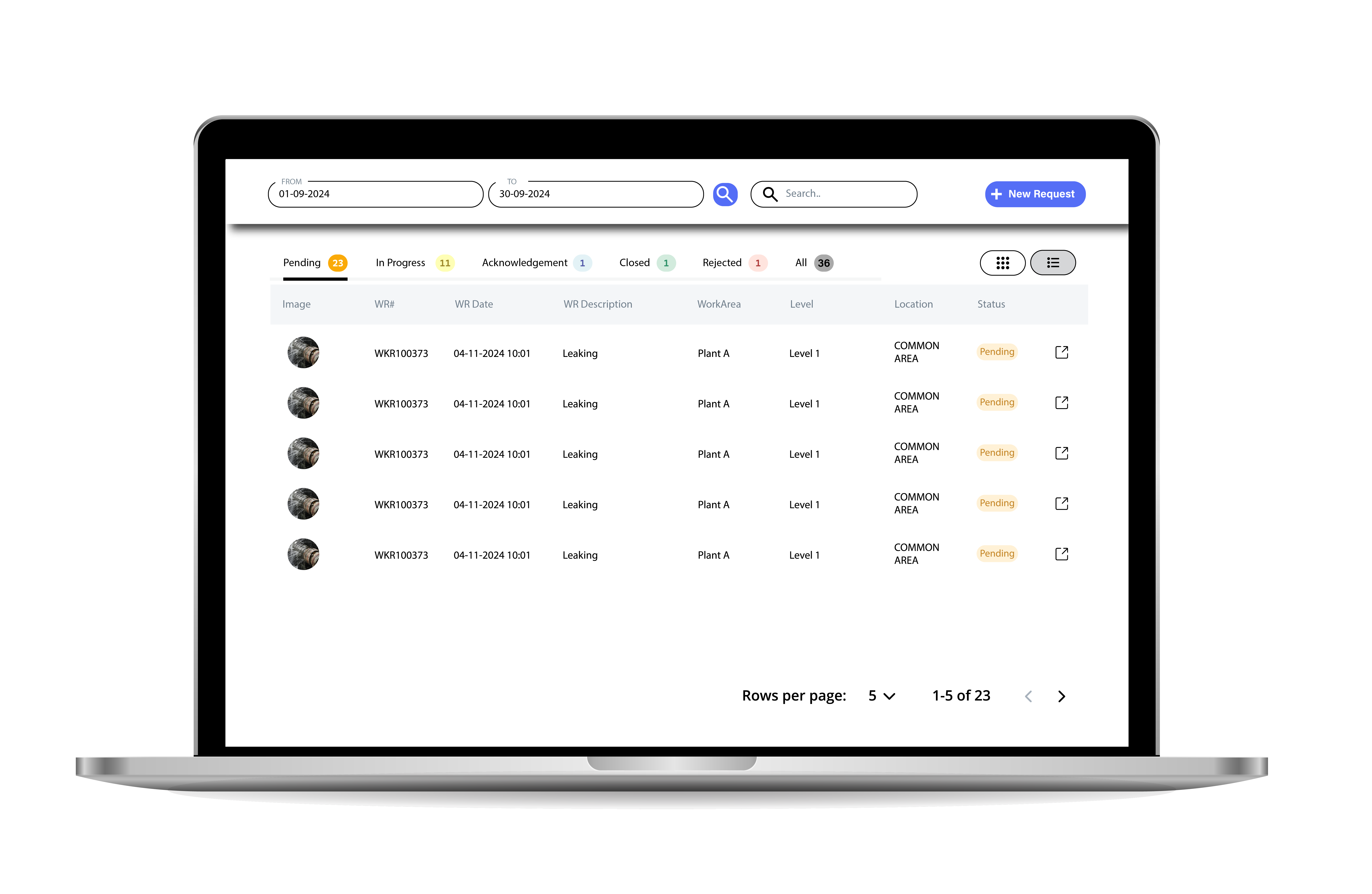 Work Order Image